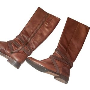 Vince Camuto Chestnut Heeled Boots